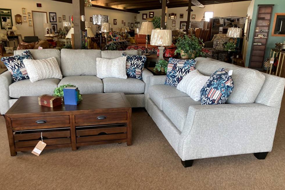 modern sofa set in the house