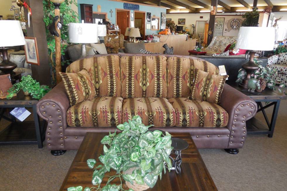 view of the stylish furniture in the house